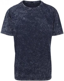 Rundhalsshirt Herren Acid Washed Tee