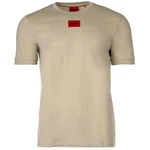 HUGO T-Shirt Diragolino212 10229761 01 Khaki/Beige