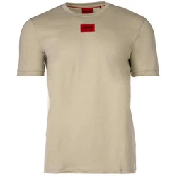 HUGO T-Shirt Diragolino212 10229761 01 Khaki/Beige