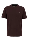 WE Fashion T-Shirt Bordeaux/Dunkelrot/Dunkelbraun