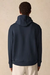 Next Kapuzenpullover Scuba-Hoodie (1-tlg) Dunkelblau/Blau