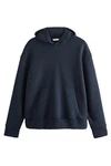 Next Kapuzenpullover Scuba-Hoodie (1-tlg) Dunkelblau/Blau