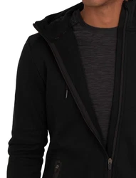 TCA Herren Hoodie Revolution Schwarz