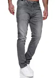 Slim-fit-Jeans Jeans Herren Slim Fit Jeanshose Stretch Denim Hose Designer