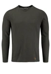 Key Largo Rundhalspullover MST KLGIANCARLO Dunkelgrün/Khaki