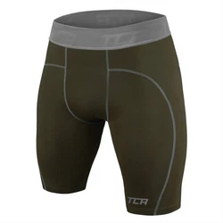 TCA Funktionsshorts Herren Kompressionsshorts (1-tlg) Dunkelgrün