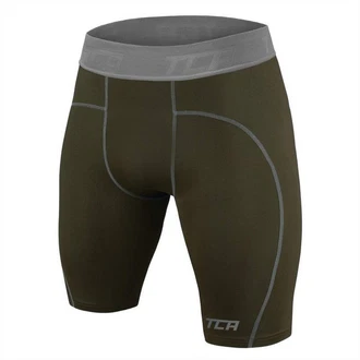 TCA Funktionsshorts Herren Kompressionsshorts (1-tlg) Dunkelgrün
