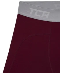 TCA Funktionsshorts Jungen Kompressionsshorts Pro Performance (1-tlg) Cabernet