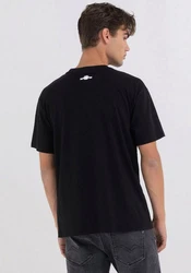 Replay T-Shirt Blau/Schwarz/Rot