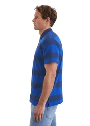 Marc O'Polo Poloshirt Bio-Baumwolle Blau