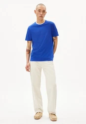Armedangels T-Shirt JAAMES royalblau