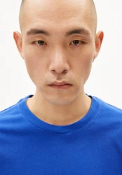 Armedangels T-Shirt JAAMES royalblau