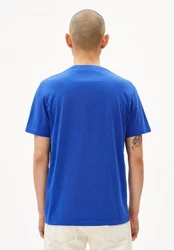 Armedangels T-Shirt JAAMES royalblau