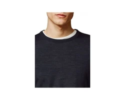MAERZ Muenchen Strickpullover Dunkelblau/Blau