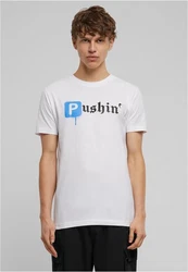 Mister Tee T-Shirt Pushin P Tee Weiß/Grau