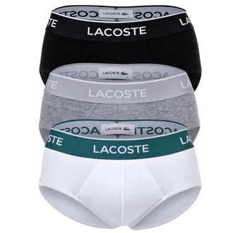 Lacoste Slip Casual Briefs (3er Pack) Grau/Mischfarben