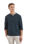 Marc O'Polo Langarmshirt Dunkelblau/Grau/Blau/Hellblau