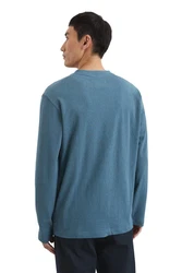 Marc O'Polo Langarmshirt Grau/Blau/Hellblau