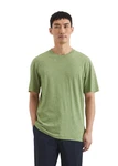 Marc O'Polo T-Shirt Single-Slub-Jersey Dunkelgrün/Grün/Hellgrün