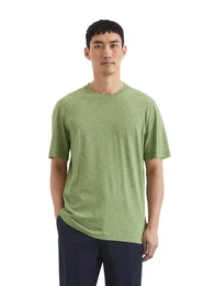T-Shirt aus gestreiftem Single-Slub-Jersey
