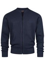 Indicode Strickjacke INLaos Dunkelblau/Blau/Hellblau