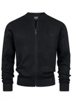 Indicode Strickjacke INLaos Schwarz/Dunkelblau/Blau/Hellblau