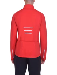 TCA Fahrradjacke Herren Thermische Radlaufjacke Rot