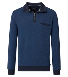 CASAMODA Sweat Troyer Langarm mit Reißverschluss 413572800