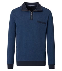 CASAMODA Sweat Troyer Langarm mit Reißverschluss 413572800