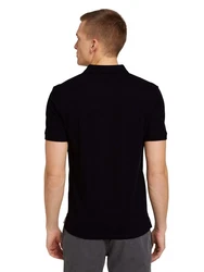 TOM TAILOR T-Shirt Poloshirt Dunkelblau/Blau