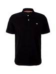 TOM TAILOR T-Shirt Poloshirt Dunkelblau/Blau