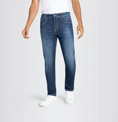 MAC Bequeme Jeans Arne Pipe Dunkelblau/Blau/Lila