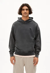 Armedangels Sweatshirt EMAAL HOODIE GMT DYE Herren Dunkelgrau/Hellgrau/Schwarz