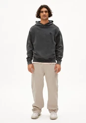 Armedangels Sweatshirt EMAAL HOODIE GMT DYE Herren Dunkelgrau/Hellgrau/Schwarz