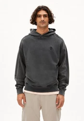 Armedangels Sweatshirt EMAAL HOODIE GMT DYE Herren Dunkelgrau/Hellgrau/Schwarz