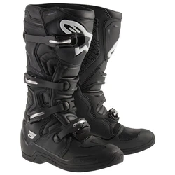 Alpinestars Tech 5 Motocross Stiefel Schwarz/Grau/Beige/Rosa