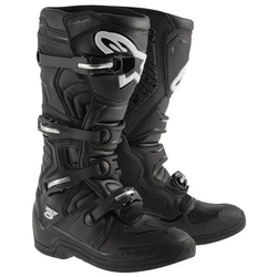 Alpinestars Tech 5 Motocross Stiefel Schwarz/Grau/Beige/Rosa