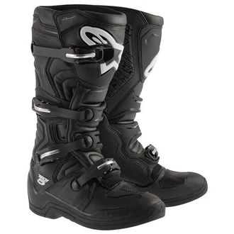 Alpinestars Tech 5 Motocross Stiefel Schwarz/Grau/Beige/Rosa