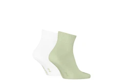 Calvin Klein Jeans Kurzsocken CKJ MEN QUARTER 2P MONOGRAM Hellgrün/Grün/Dunkelgrün/Khaki