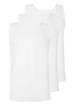 ESGE Herren Sportshirt Monaco Elastic-Single 3er Pack Weiß/Creme/Grau