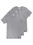 CiTO Unterziehshirt Herren Shirt 1/2 Arm Rundhals Hellgrau/Grau/Dunkelgrau