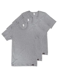 CiTO Unterziehshirt Herren Shirt 1/2 Arm Rundhals Hellgrau/Grau/Dunkelgrau