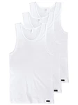 CiTO Achselhemd City Shirt Weiß/Creme/Dunkelblau/Schwarz