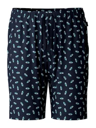 CALIDA Pyjamashorts RMX Sleep Herren Dunkelblau/Hellblau/Blau