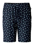 CALIDA Pyjamashorts RMX Sleep Herren Dunkelblau/Hellblau/Blau