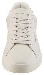 TOMMY HILFIGER Sneaker 'Court Ess' Braun/Grau/Khaki/Weiß