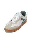 Marc O'Polo Sneaker aus hochwertigem Rindleder Beige/Khaki/Blau/Weiß