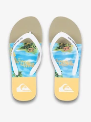 Quiksilver Molokai Sandale Beige/Mischfarben/Gelb