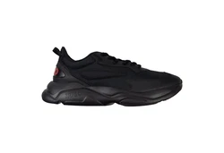 HUGO Leon Runn Sneaker mit Markendetails Rot/Schwarz