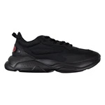 HUGO Leon Runn Sneaker mit Markendetails Rot/Schwarz